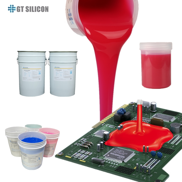 RTV2 RTV2 RTV2 RTV2 de goma de silicona de alta calidad para la placa de PCB electrónica industrial