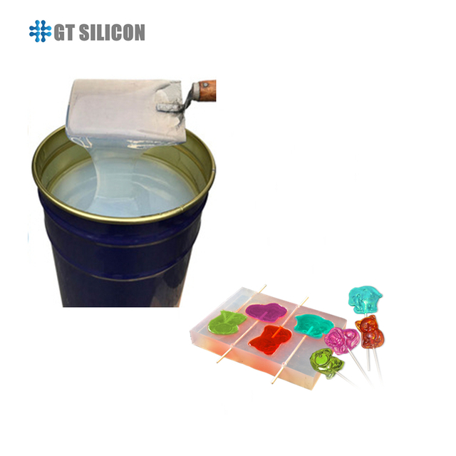 Alimentos Medical Grado Liquid Silicon Caucho para Candy Gummy Chocolate Moldado de alimentos Make