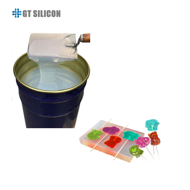 Alimentos Medical Grado Liquid Silicon Caucho para Candy Gummy Chocolate Moldado de alimentos Make