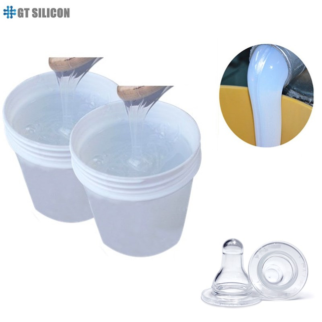 Goma de silicona de grado alimenticio translúcido para la fabricación de moldes de inyección
