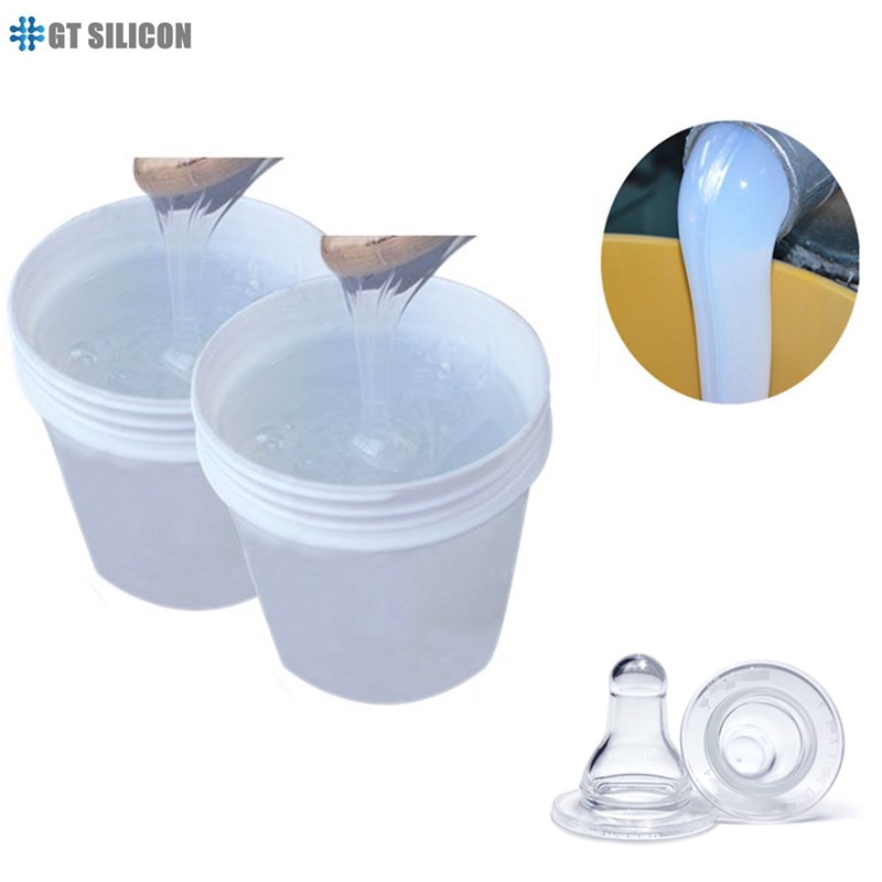 Goma de silicona de grado alimenticio translúcido para la fabricación de moldes de inyección