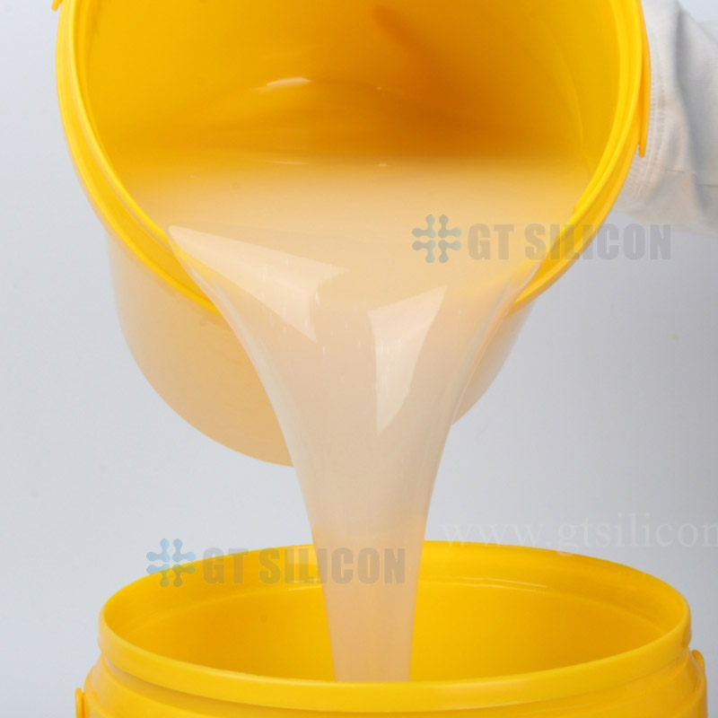 Caucho de silicona RTV-2 de currina de platino para la fabricación de moho de alta precisión