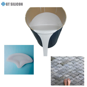 Goma de silicona de platino de precio barato para la fabricación de moho de piedra cultural